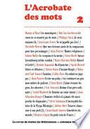 L'Acrobate Des Mots N 2 - Automne 2013