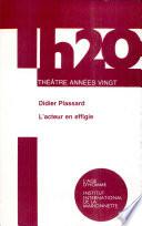 L'acteur en effigie