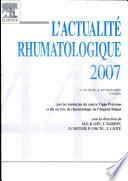 L'actualité rhumatologique 2007