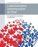 L'administration contemporaine de l'État