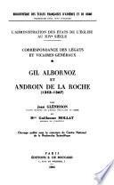 L'administration des États de l'Église au XIVe siècle
