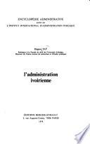 L'administration ivoirienne