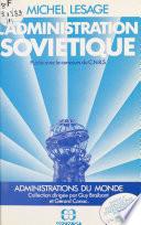 L'administration soviétique