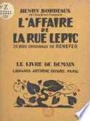 L'affaire de la rue Lepic