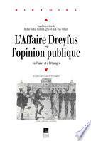 L'affaire Dreyfus et l'opinion publique