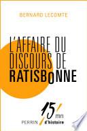 L'affaire du discours de Ratisbonne