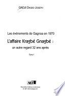 L'affaire Kragbé Gnagbé