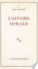 L'affaire Oswald : réponse au rapport Warren