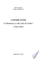L'affaire suisse
