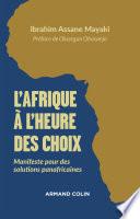 L'Afrique à l'heure des choix
