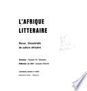 L'Afrique littéraire