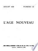 L'Age nouveau