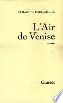 L'air de Venise
