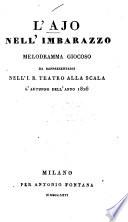 L' Ajo nell'imbarazzo