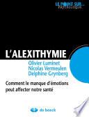 L'alexithymie