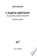 L'Algérie algérienne