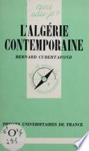 L'Algérie contemporaine