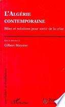 L'Algérie contemporaine