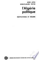 L'Algérie politique