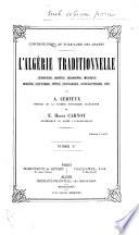 L'Algérie traditionnelle