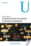 L'alimentation en Europe à l'époque moderne
