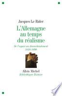 L'Allemagne au temps du réalisme