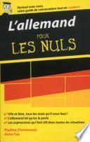 L'allemand - Guide de conversation pour les Nuls, 2ème édition