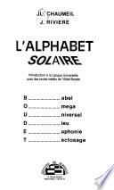 L'alphabet solaire
