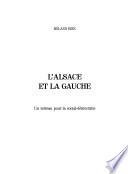 L'Alsace et la gauche
