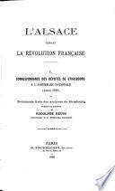 L'Alsace pendant la Révolution Française