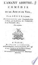 L'amant arbitre,