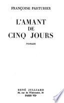 L'amant de cinq jours