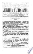 L' Amateur d'autographes