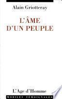 L'âme d'un peuple