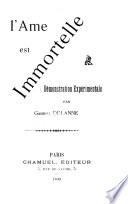 L'ame est immortelle