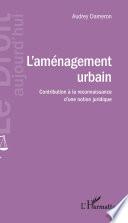 L'aménagement urbain