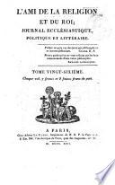 L'Ami de la religion et du roi