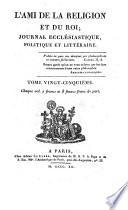 L'Ami de la religion et du roi