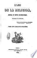 L'Ami de la religion