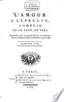 L'Amour à l'épreuve