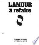 L'Amour à refaire