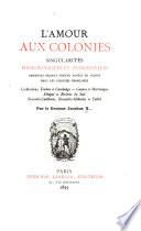 L'amour aux colonies