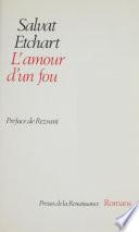 L'Amour d'un fou
