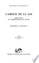 L'amour de la loi