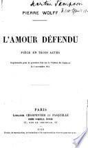 L'amour défendu