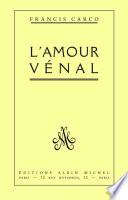 L'Amour vénal