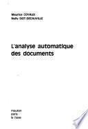 L'analyse automatique des documents