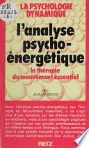 L'Analyse psycho-énergétique