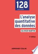 L'analyse quantitative des données - 5e éd.