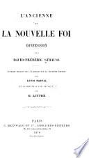L'ancienne et la nouvelle foi